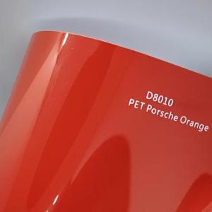 Chameleon Wrap Glitter Wrap Film Orange D8010