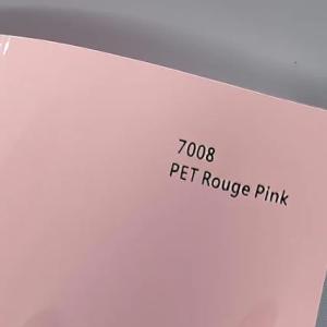 China Manufacturer Auto Vinyl Wrap Rouge Pink 7008